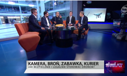PTSP na żywo – TVN24 BiŚ – Czy drony zagrożą naszemu bezpieczeństwu?
